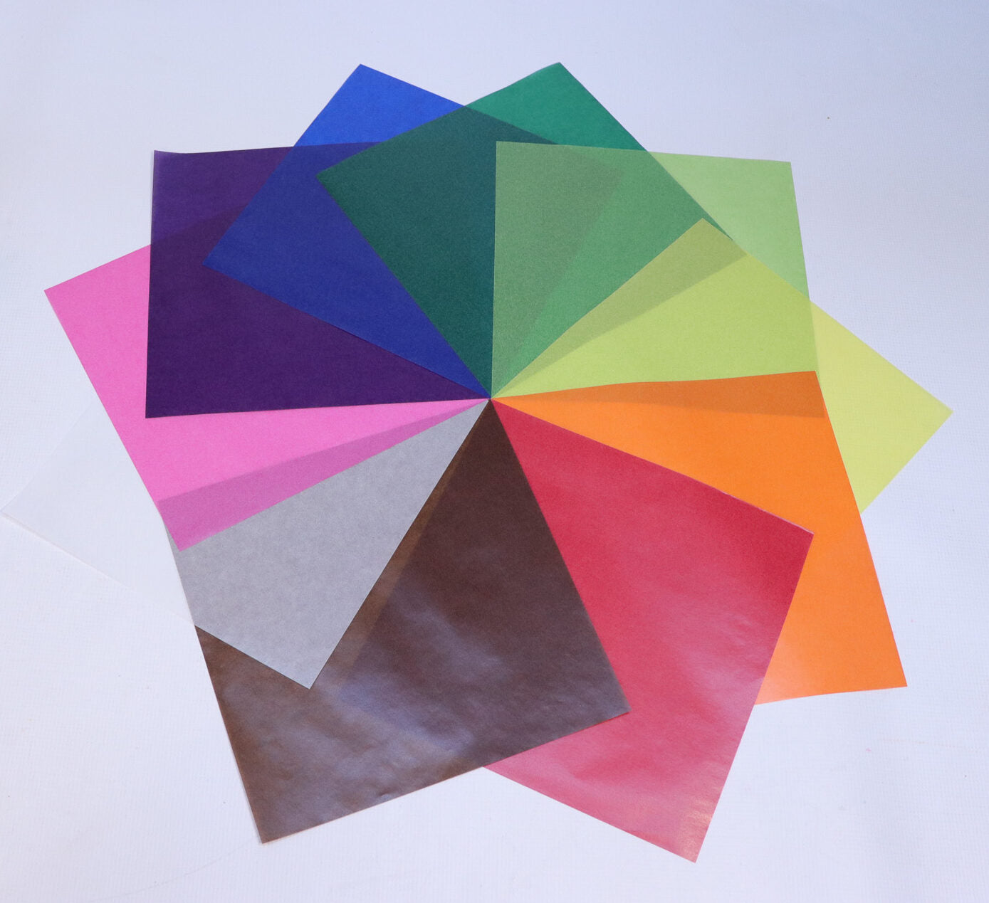 Heyda Glassen transparent kite paper 20 x 20 cm