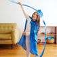 Star Silk & Wood Streamer - Wand for Pretend Play