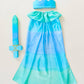 Sarah's Silks Mermaid Cape (Sea)