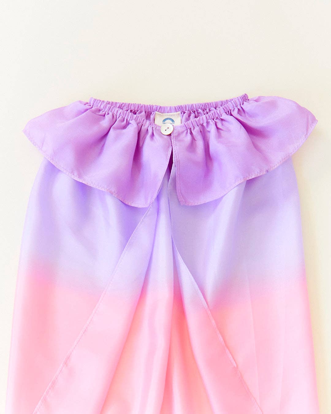 Sarah's Silks Cape - Pink + Purple Cape (Blossom)