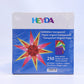 Heyda Glassen transparent kite paper 15 x 15 cm