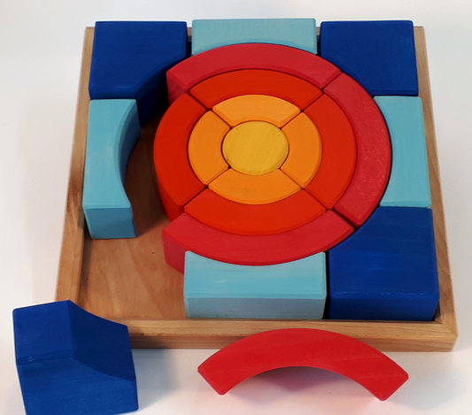 Bauspiel Circle Puzzle