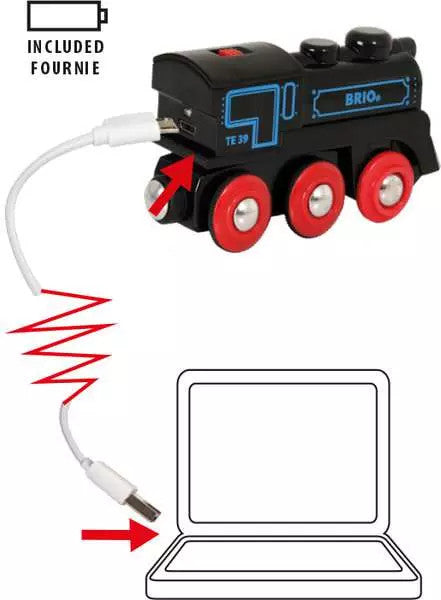 Brio World USB rechargeable engine