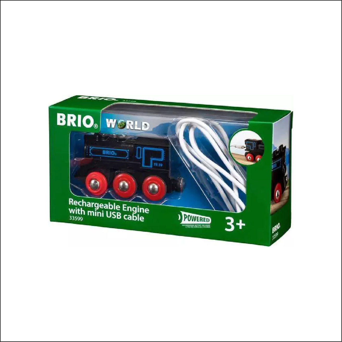 Brio World USB rechargeable engine