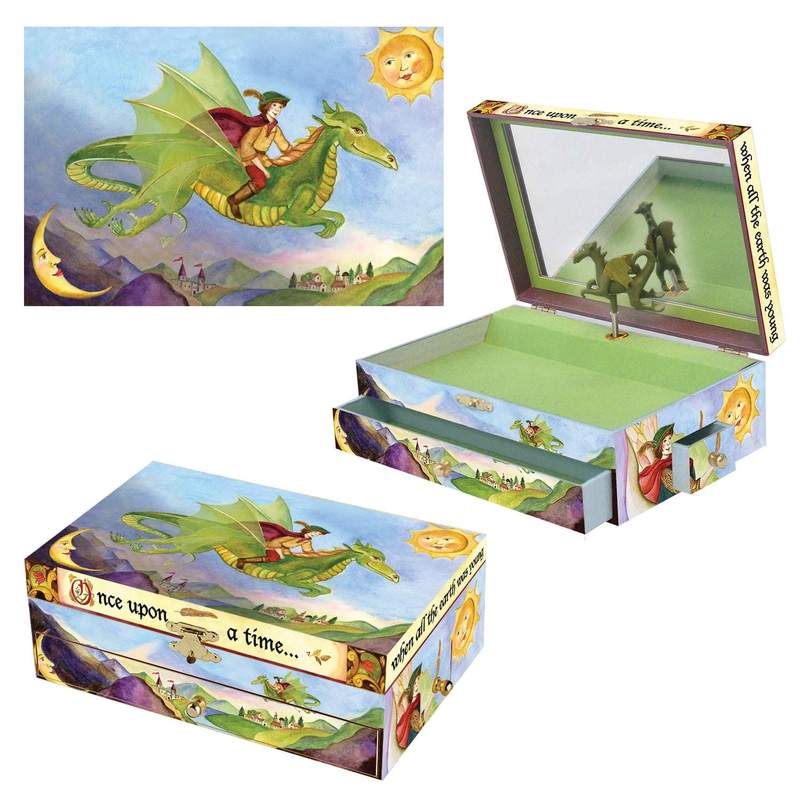 Jewellery Box (Music Box) Dragons World