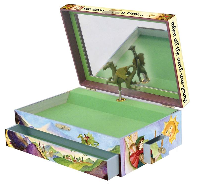 Jewellery Box (Music Box) Dragons World