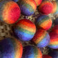 Felt Balls (Rainbow) 3.5cms