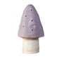 Heico lavender purple mushroom night light - lamp