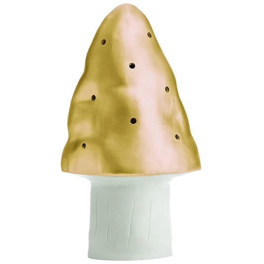 Heico gold mushroom night light - lamp