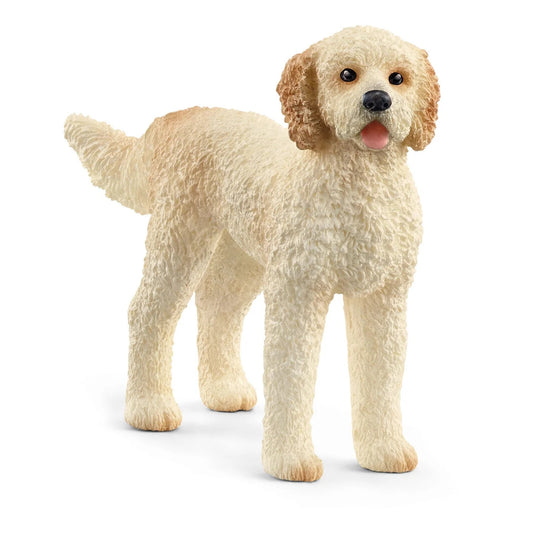 Schleich Goldendoodle dog