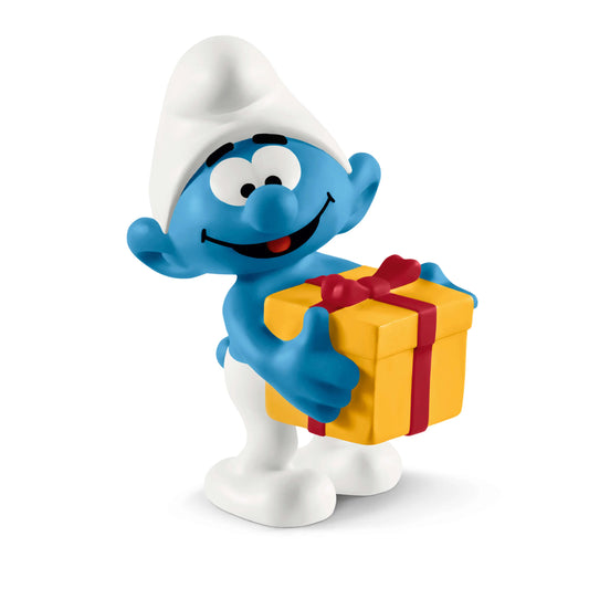 Schleich Smurf with Present (Jokey)