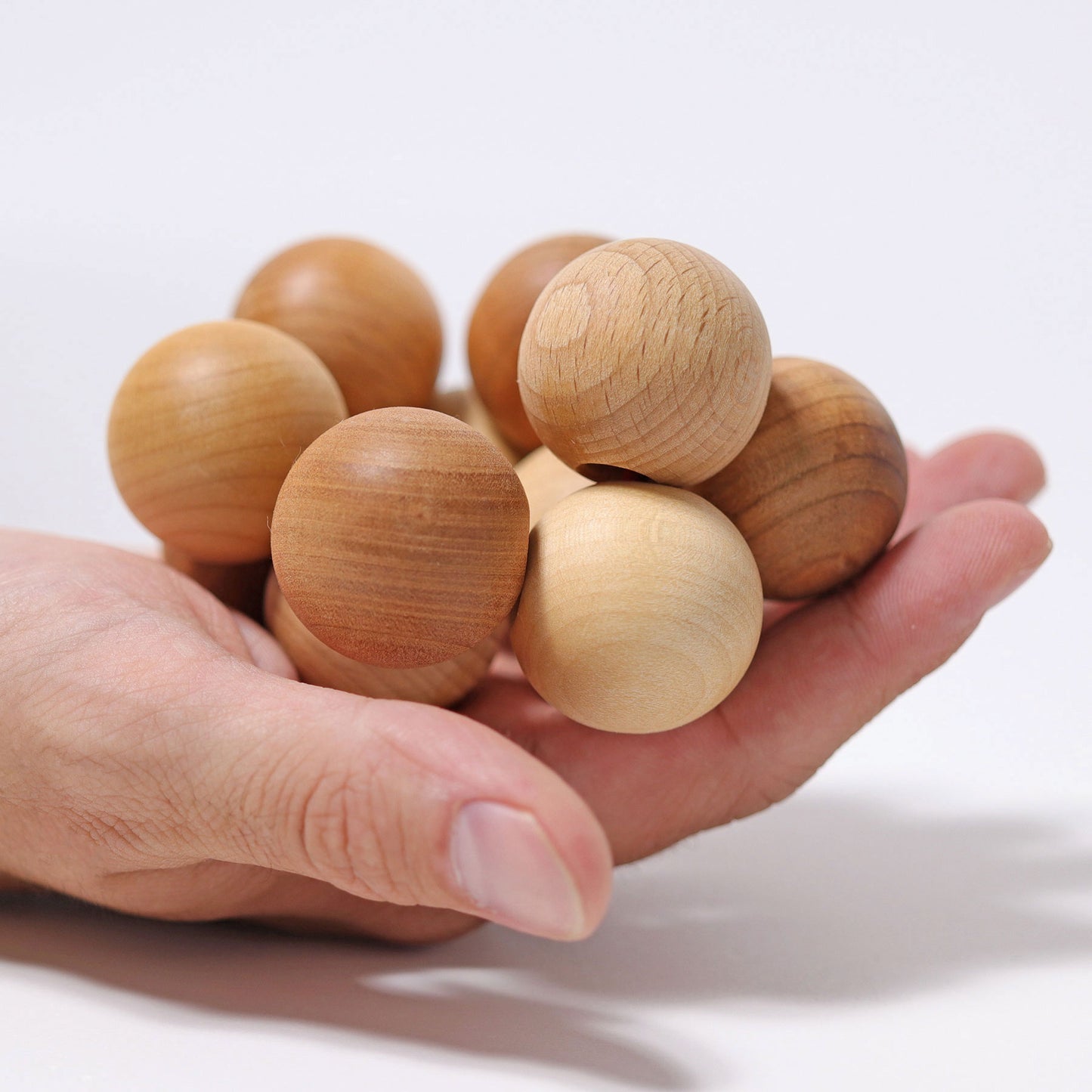 Wooden Beads Grasper (Natural)