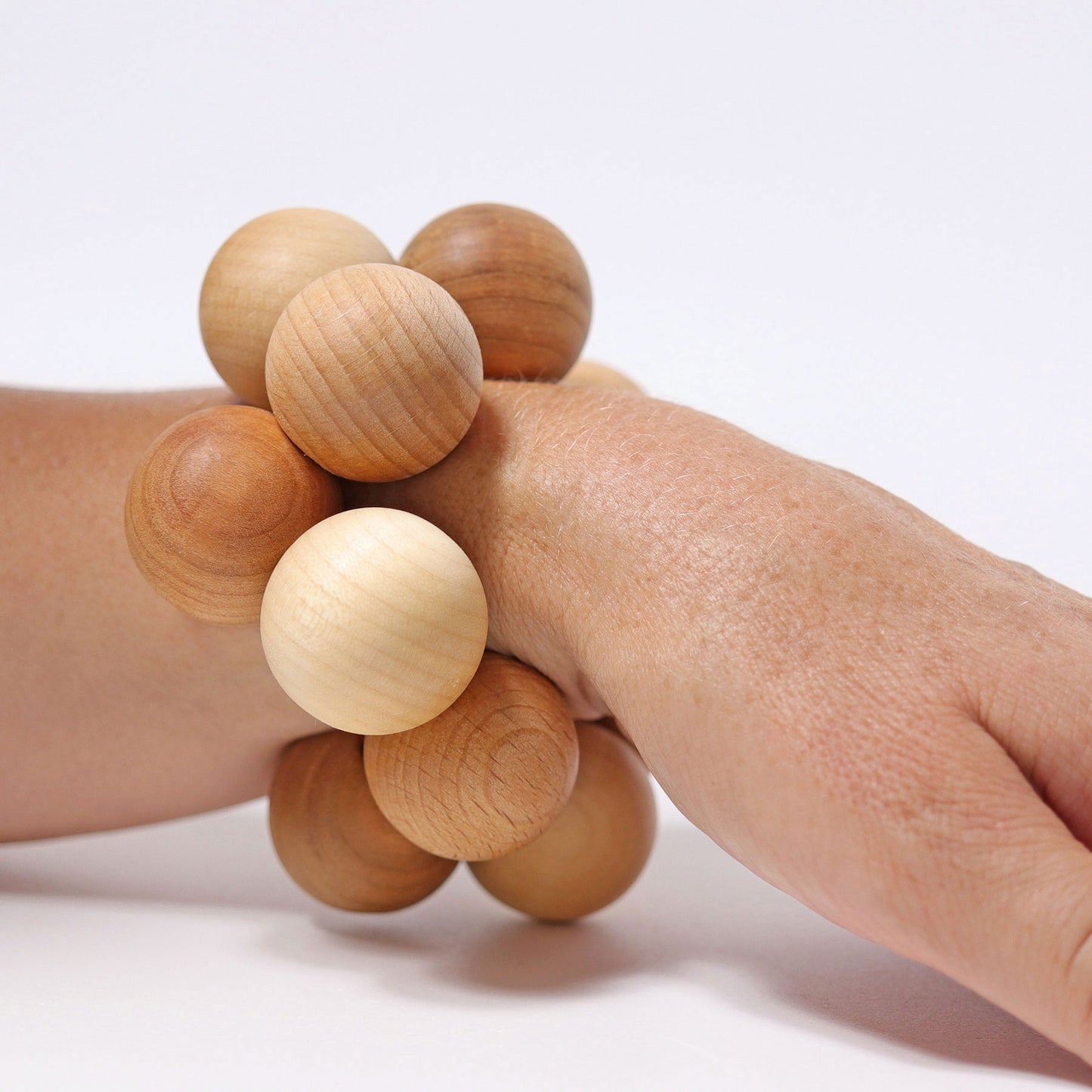 Wooden Beads Grasper (Natural)