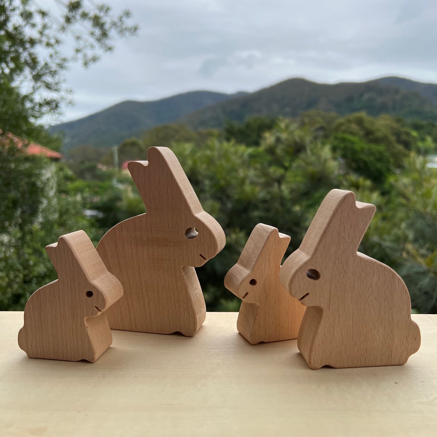 Wooden Bunnies | Full Set